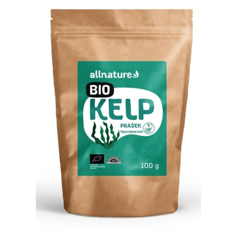 Allnature Kelp prášek BIO, 100 g
