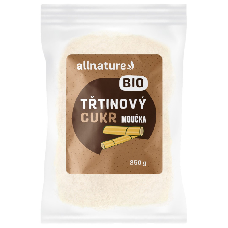 ALLNATURE Cukr třtinový moučka BIO 250 g
