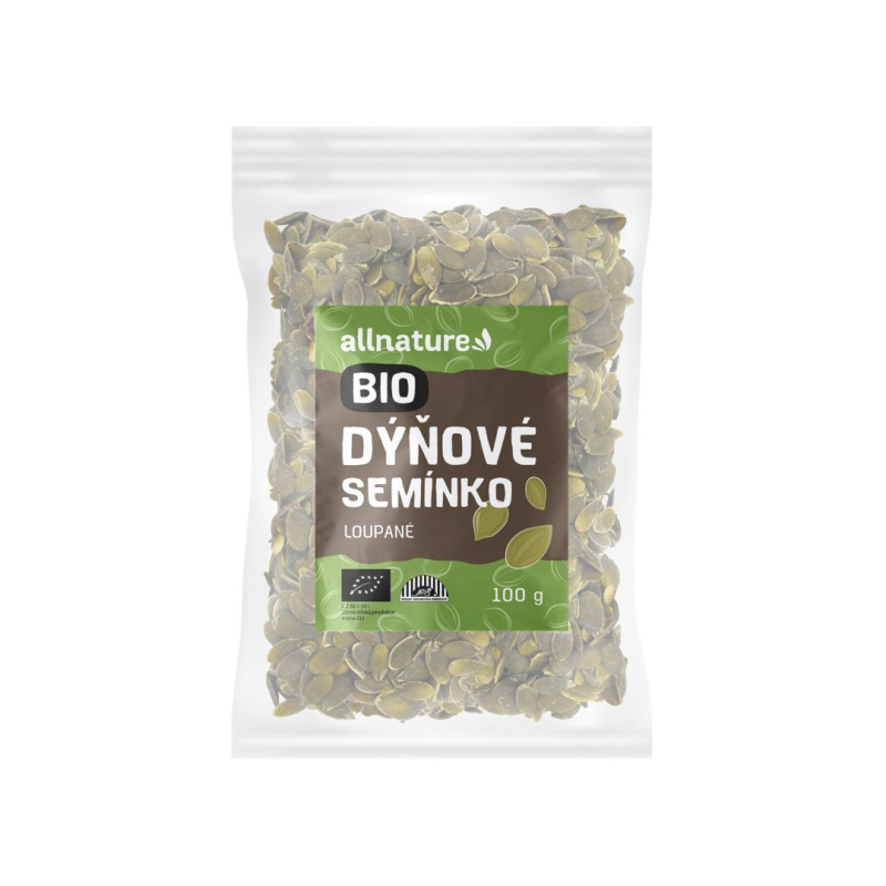 Allnature BIO Dýňové semínko loupané 100 g