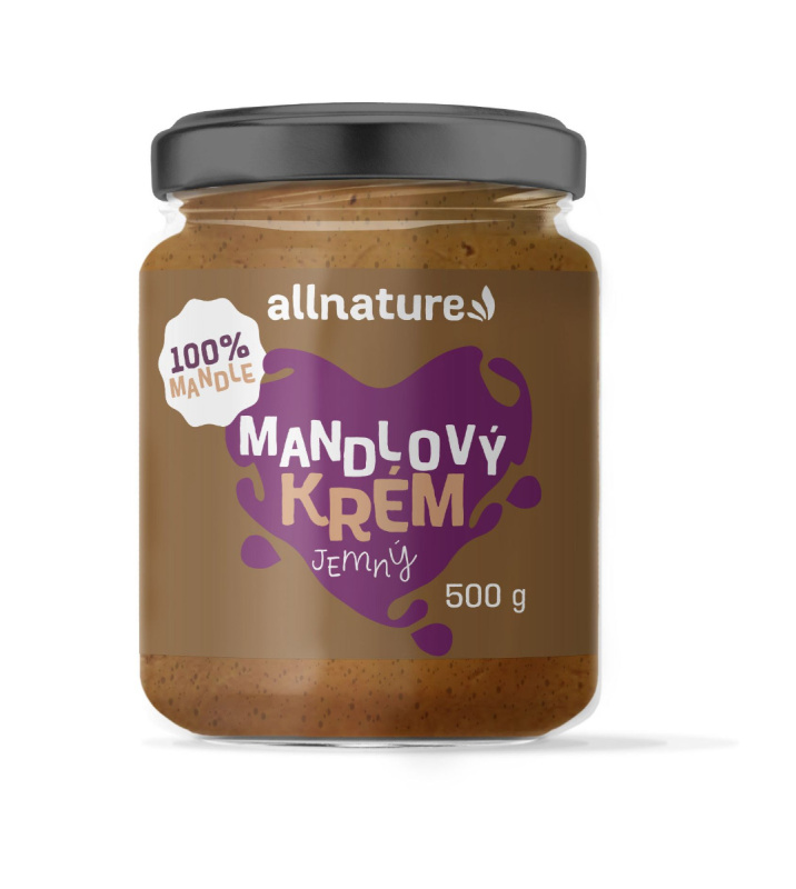 ALLNATURE Mandlový jemný krém 500 g