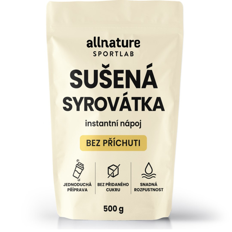 ALLNATURE Syrovátka sušená 500 g