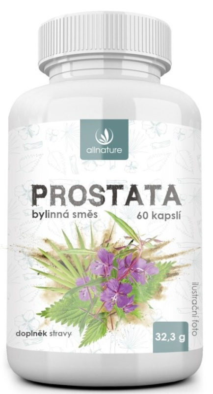 Allnature Prostata bylinný extrakt, 60 ks