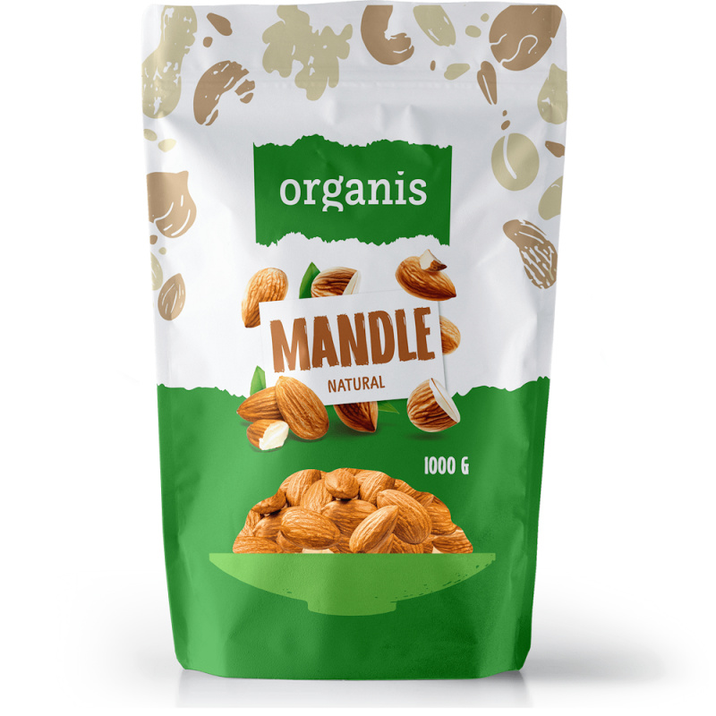 ORGANIS Mandle jádra 1000 g