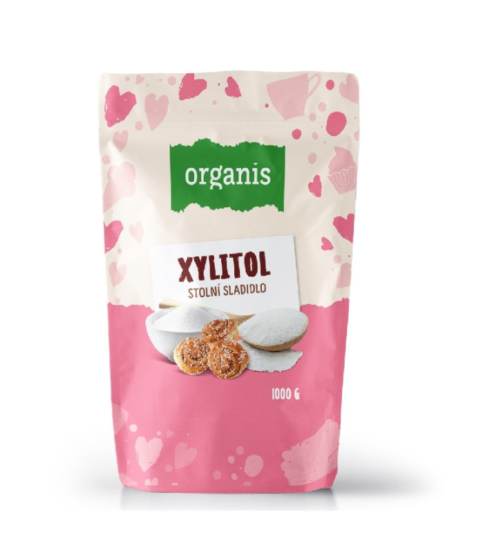 ORGANIS Xylitol cukr z břízy 1000 g
