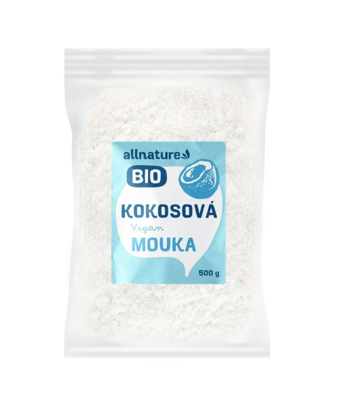 Allnature Kokosová mouka BIO, 500 g