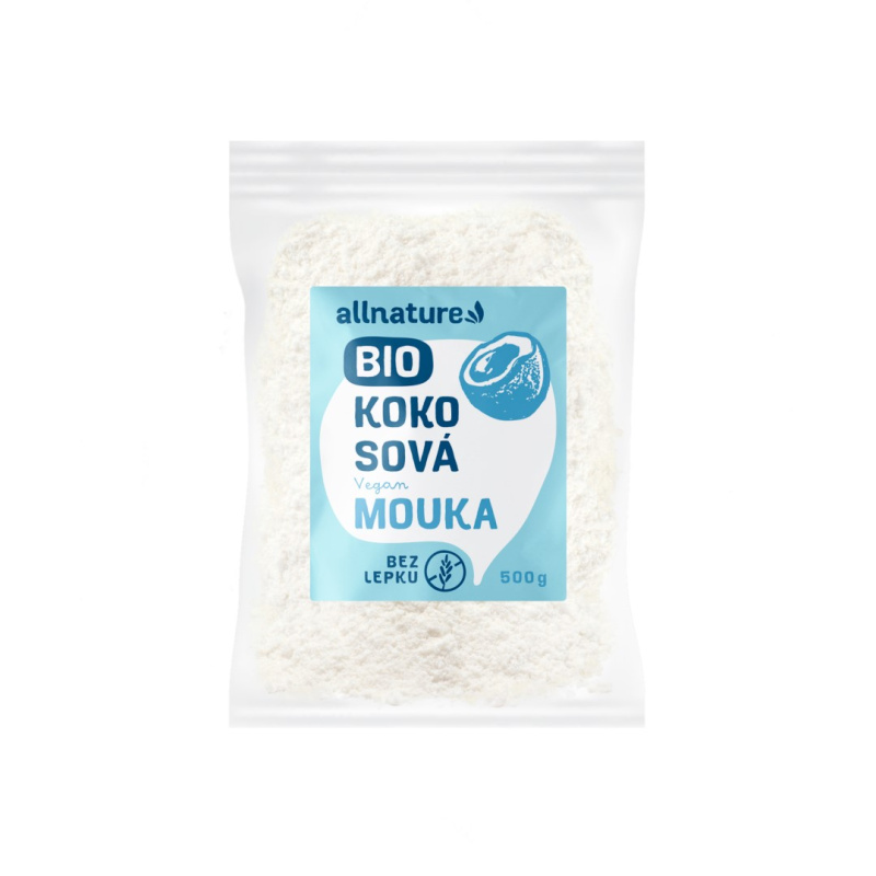 Allnature Kokosová mouka BIO, 500 g