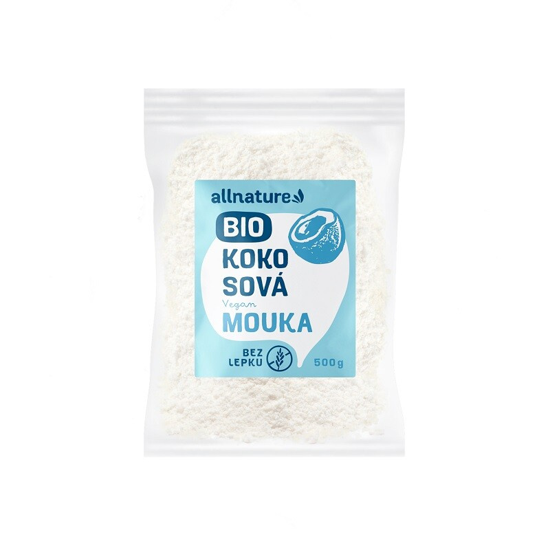 Allnature Kokosová mouka BIO, 500 g