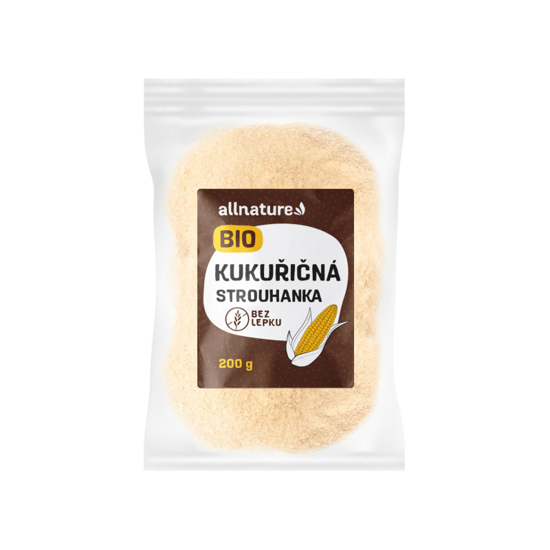 Allnature Kukuřičná strouhanka BIO, 200 g