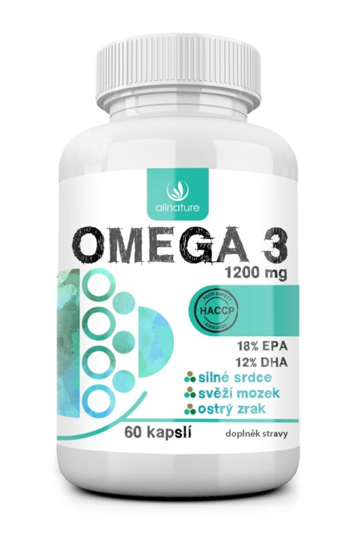 ALLNATURE Omega 3 1000 mg 60 kapslí