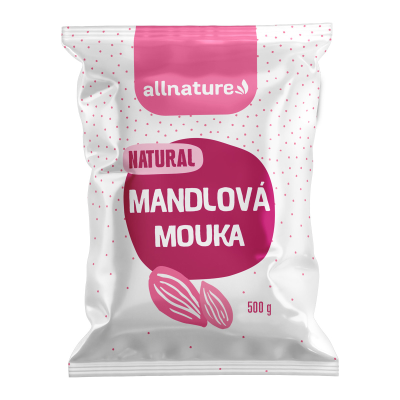 Allnature Mandlová mouka natural, 500 g