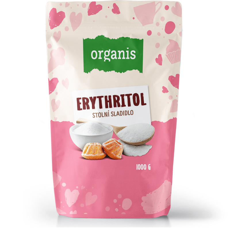 ORGANIS Erythritol 1000 g