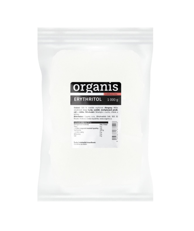 ORGANIS Erythritol 1000 g