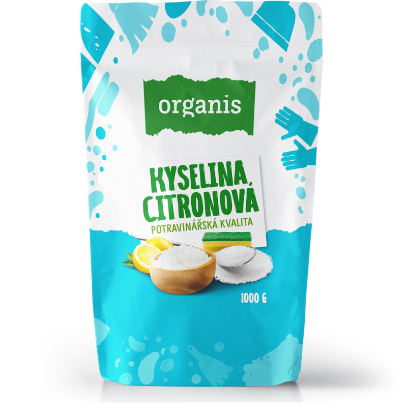 ORGANIS Kyselina citronová 1000 g