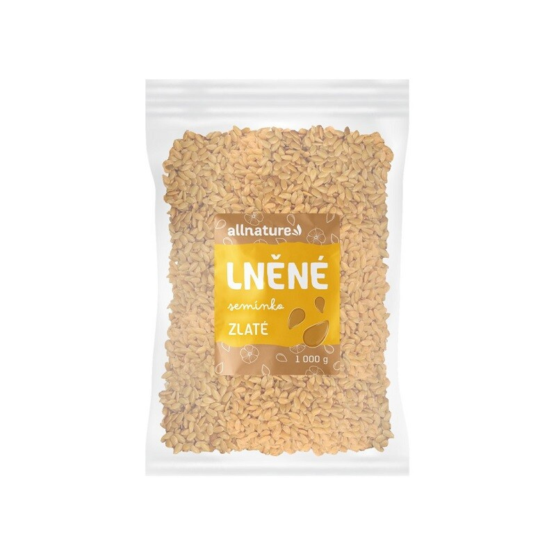 Allnature Lněné semínko zlaté, 1000 g
