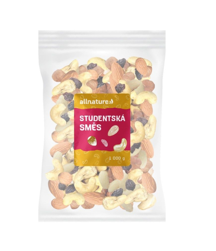 ALLNATURE Studentská směs 1000 g
