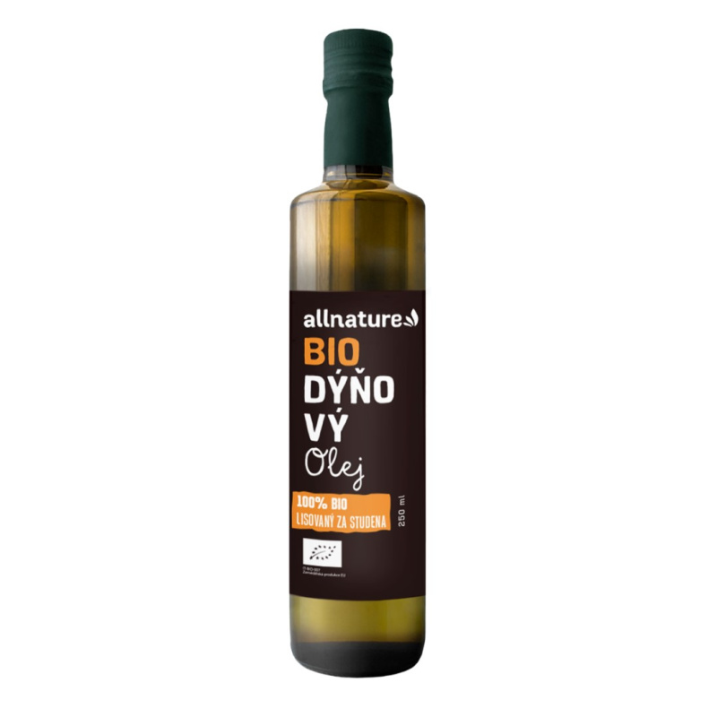 ALLNATURE Dýňový olej 250 ml BIO