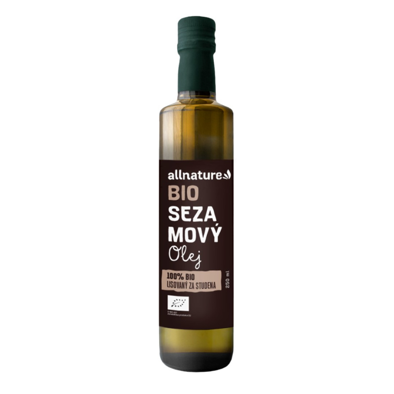 ALLNATURE Sezamový olej 250 ml BIO