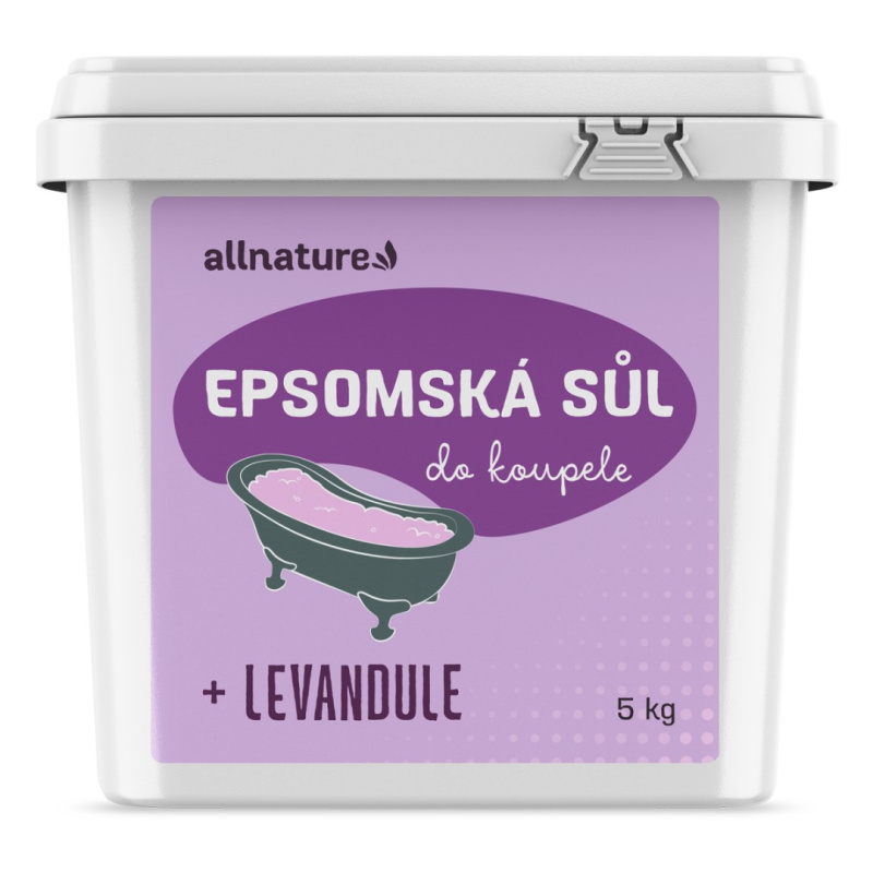 ALLNATURE Epsomská sůl Levandule 5 kg