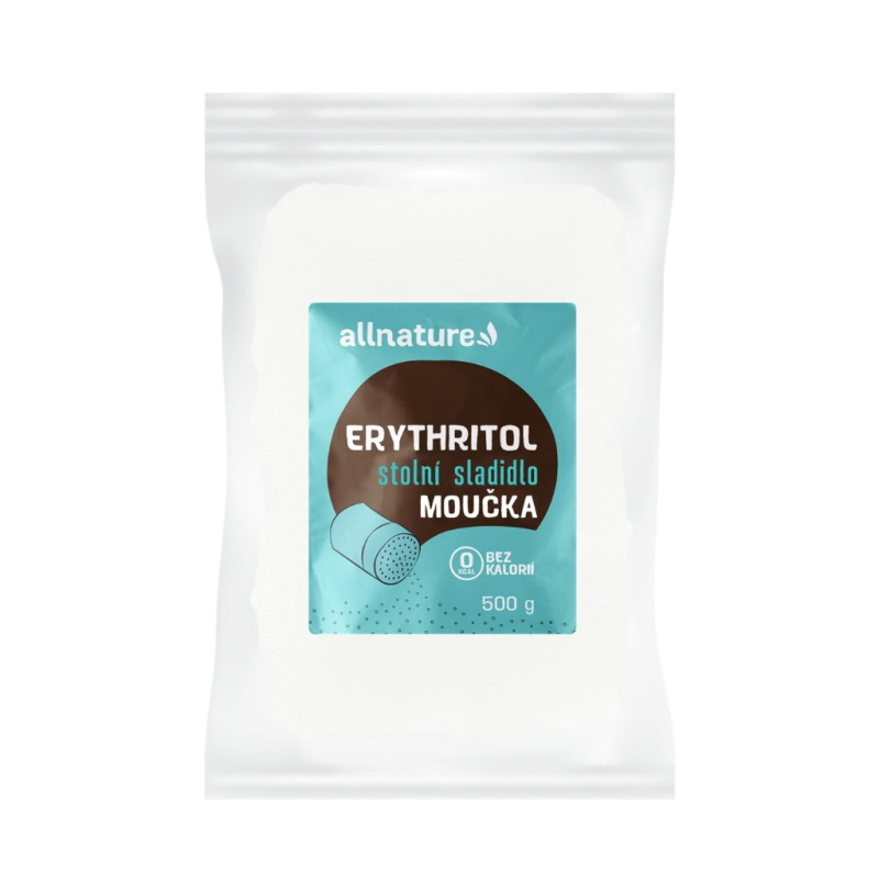 Allnature Erythritol moučka, 500 g