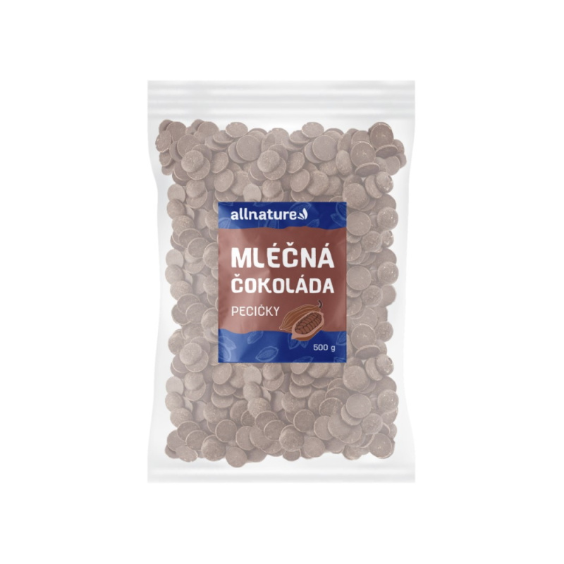 ALLNATURE Mléčná čokoláda 500 g