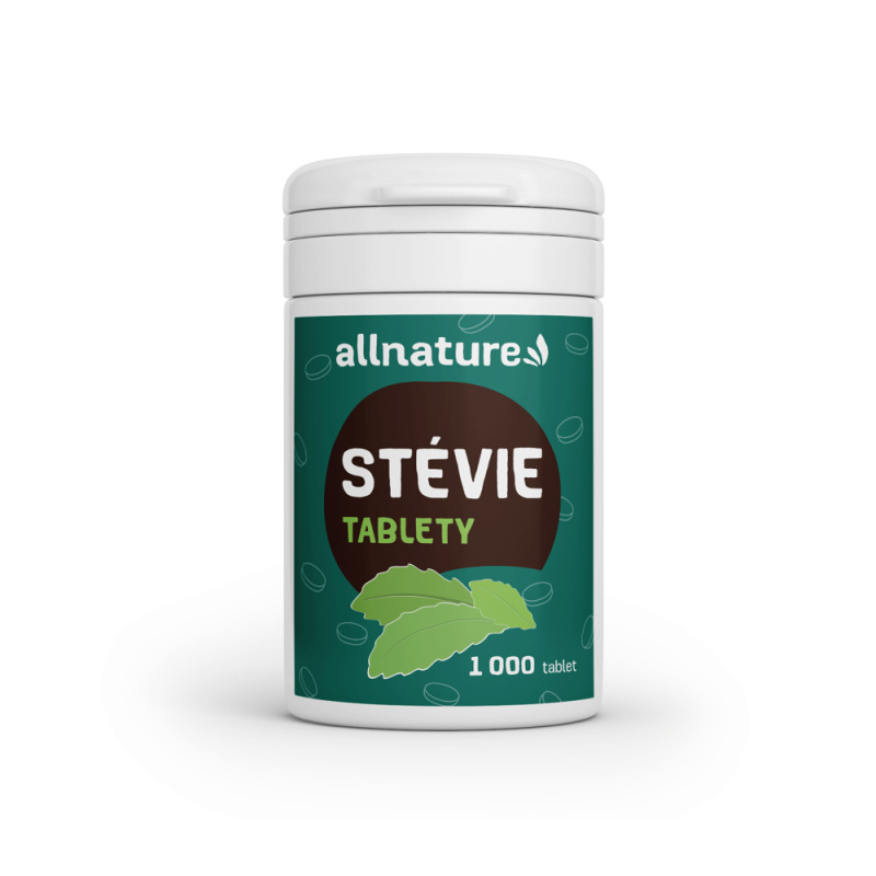 Allnature Stévie tablety, 1000 ks