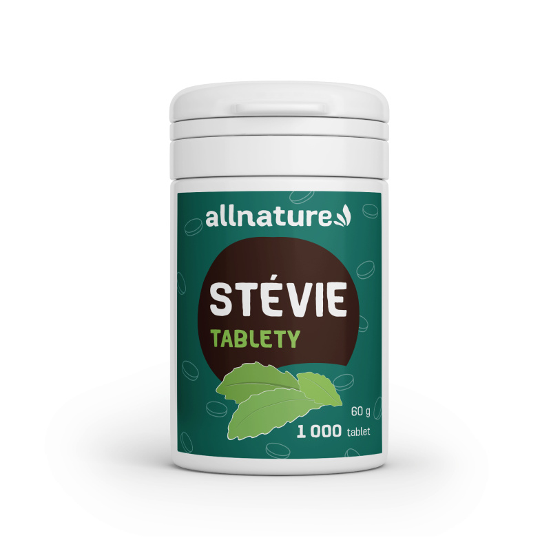 Allnature Stévie tablety, 1000 ks