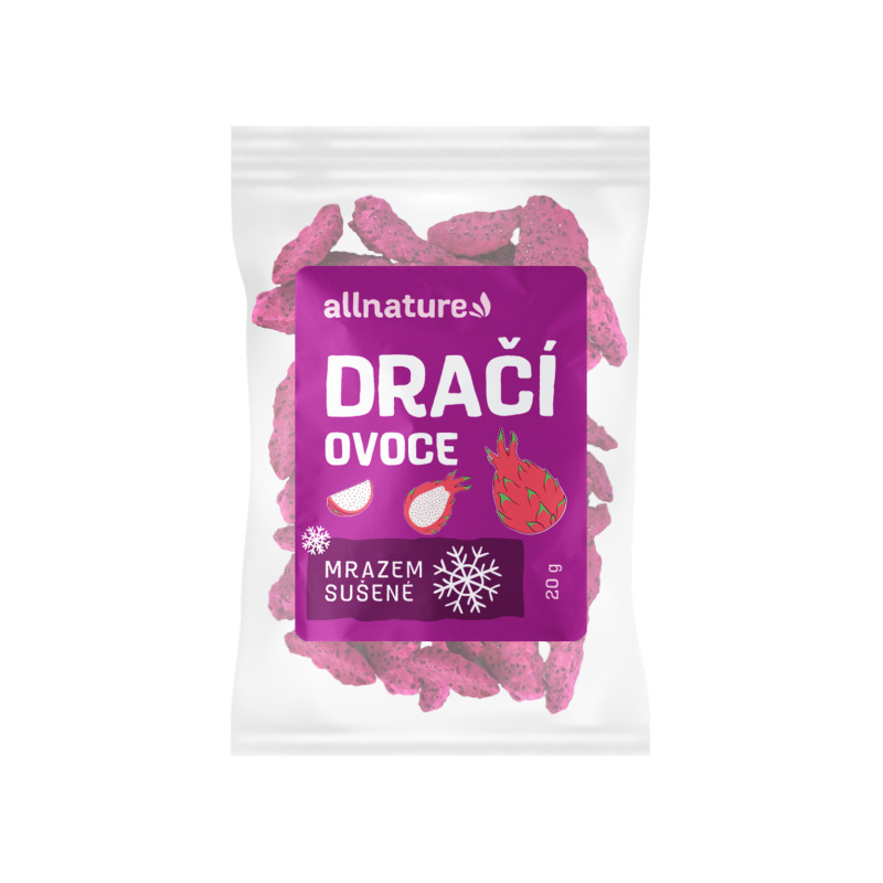 Allnature Dračí ovoce sušené mrazem, 20 g