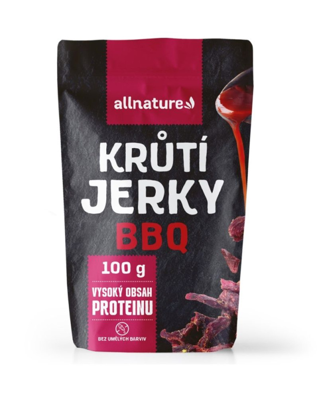 Allnature TURKEY BBQ Jerky, 100 g