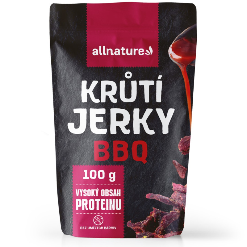 Allnature TURKEY BBQ Jerky, 100 g