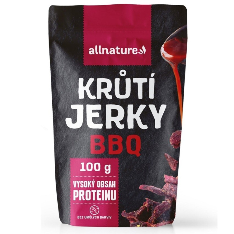 Allnature TURKEY BBQ Jerky, 100 g