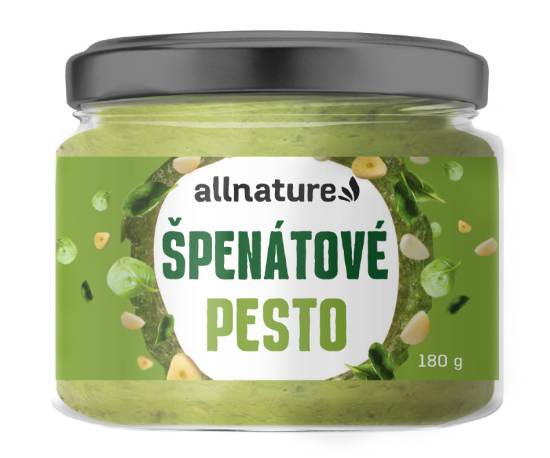 Allnature Špenátové pesto, 180 g