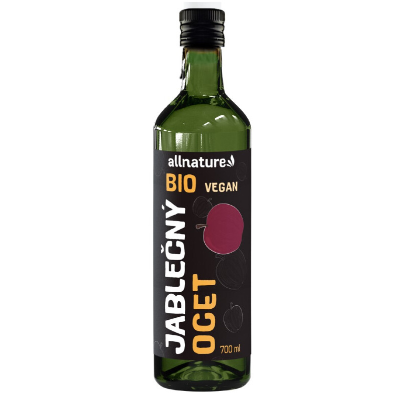 Allnature Jablečný ocet BIO, 700 ml