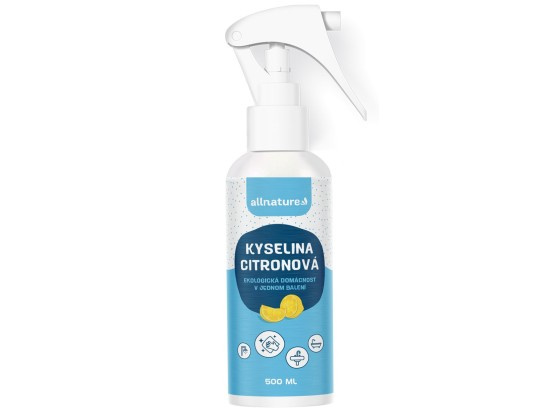 Allnature Kyselina citronová ve spreji, 500 ml