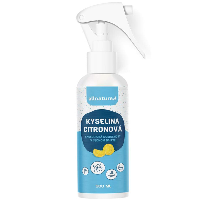 Allnature Kyselina citronová ve spreji, 500 ml