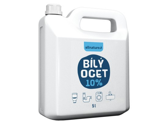 ALLNATURE Bílý ocet 10%  5l