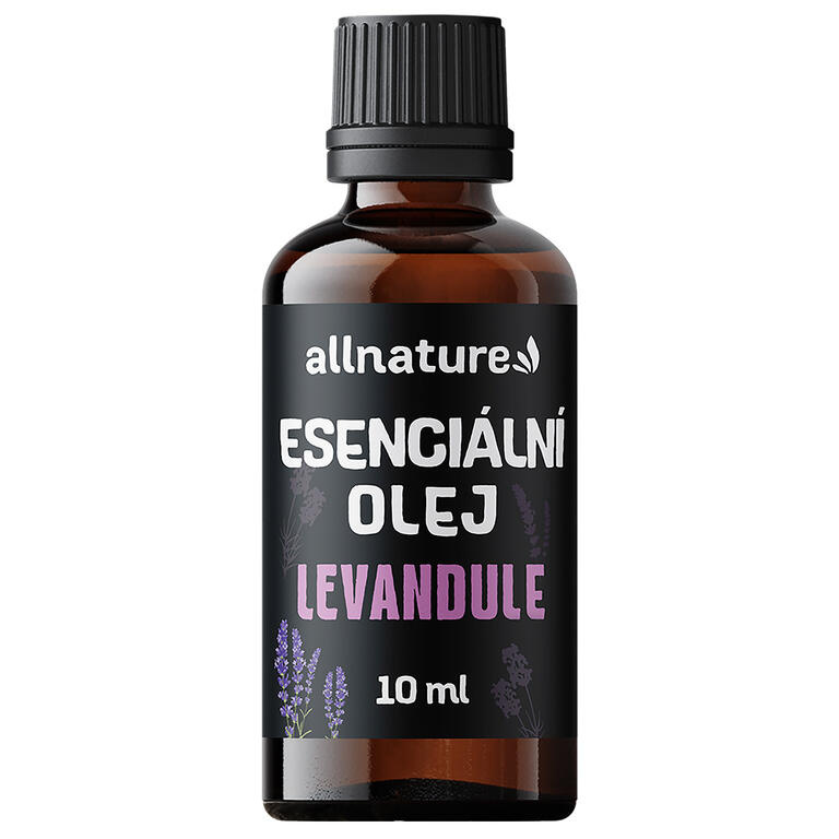 Allnature Esenciální olej Levandule, 10 ml