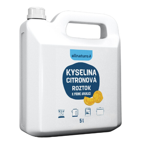 ALLNATURE Kyselina citronová roztok 5000 ml