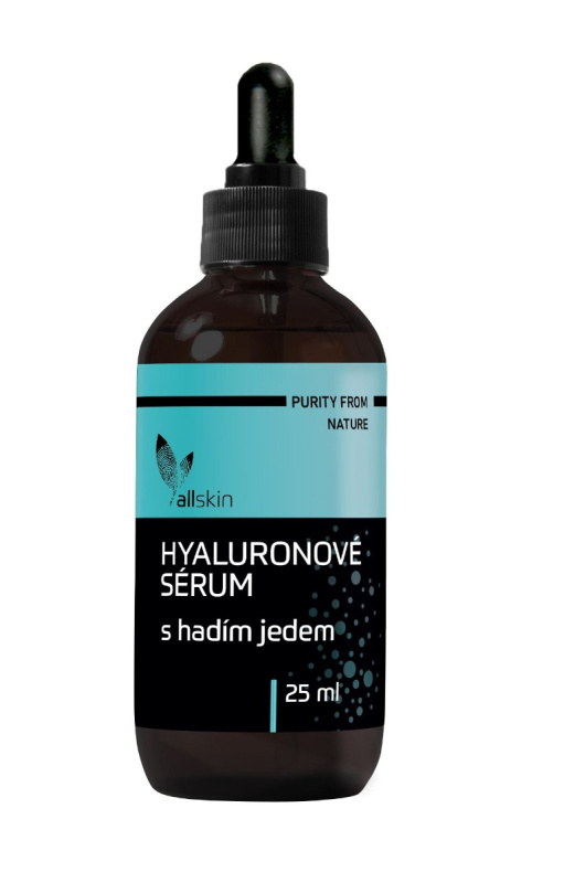 Allskin Hyaluronové sérum s hadím jedem, 25 ml