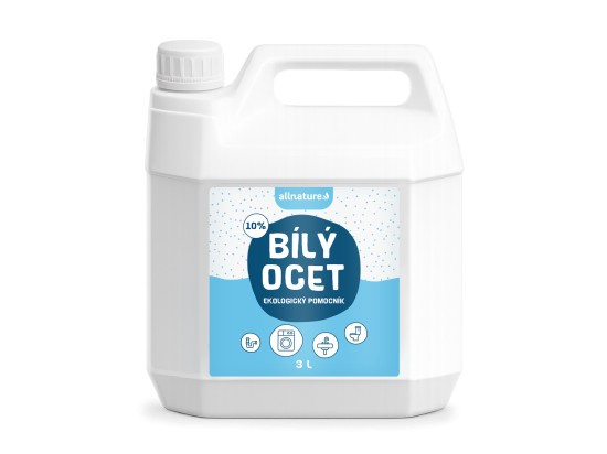 ALLNATURE Bílý ocet 10% 3 l