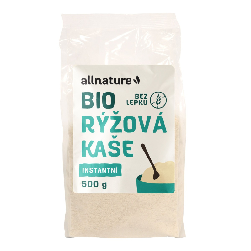 Allnature Bezlepková Rýžová kaše BIO, 500 g