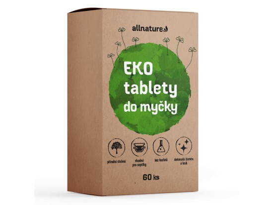 Allnature Ekologické tablety do myčky