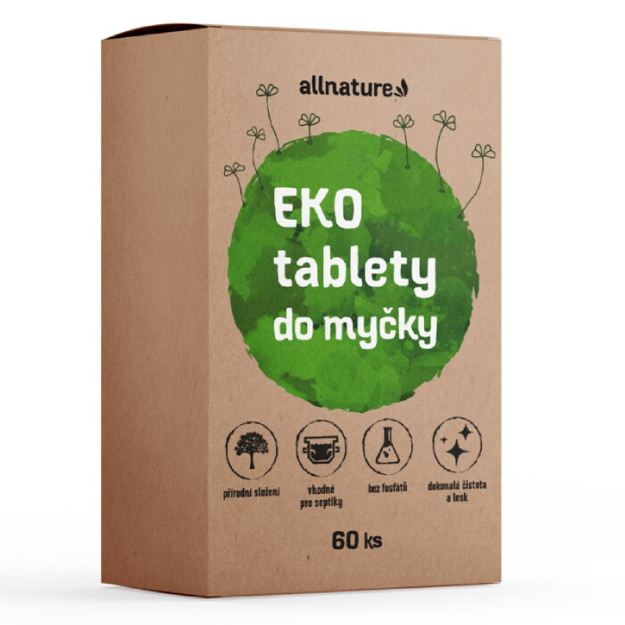 Allnature Ekologické tablety do myčky