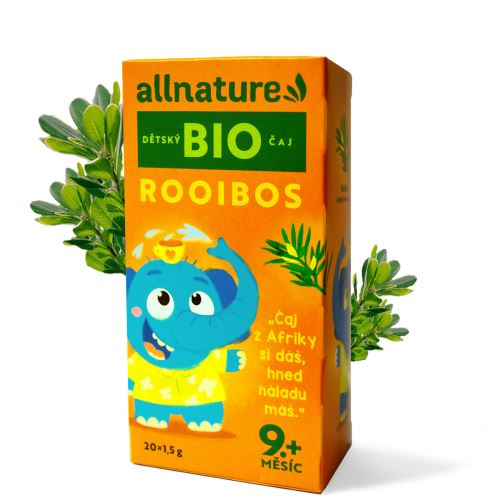 ALLNATURE Dětský čaj rooibos BIO 20 sáčků