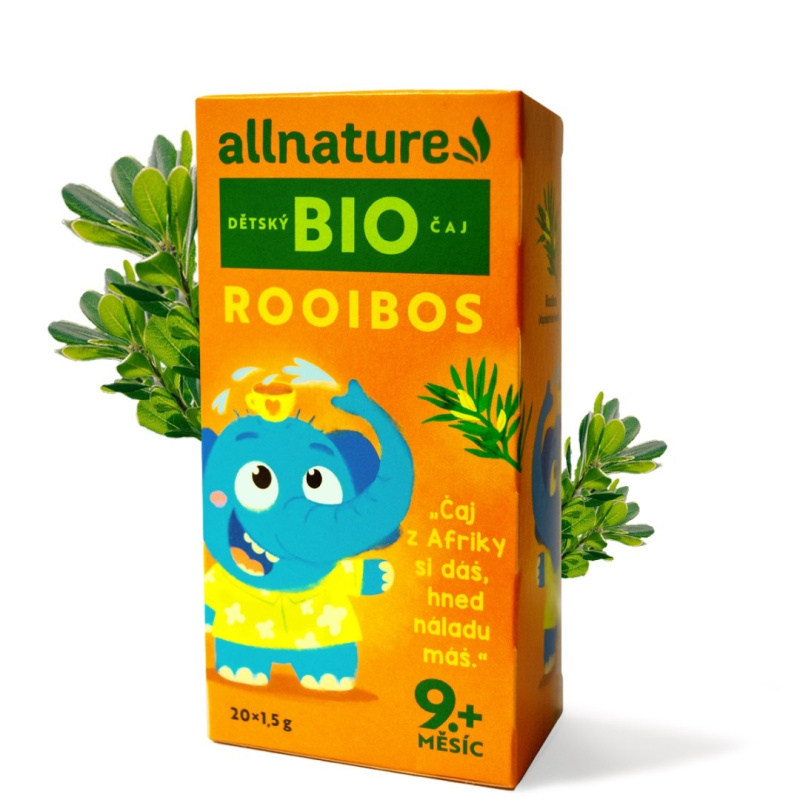 ALLNATURE Dětský čaj rooibos BIO 20 sáčků