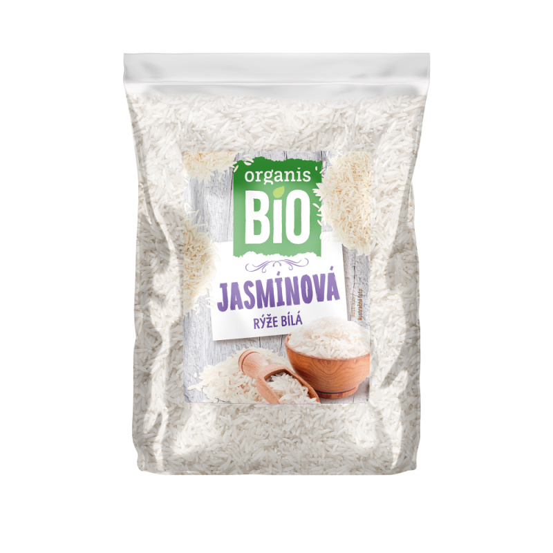 ORGANIS Jasmínová rýže bílá BIO 500 g