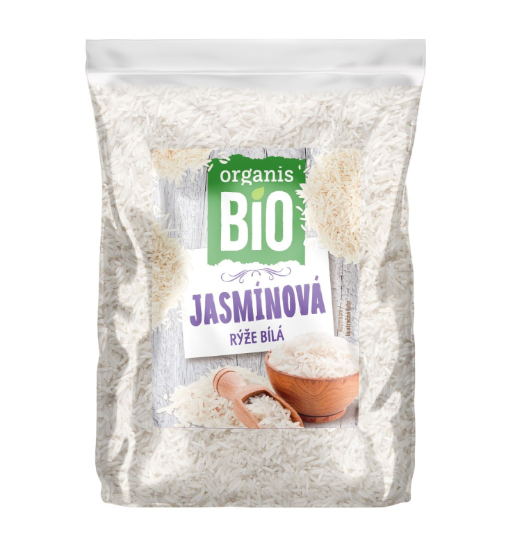 ORGANIS Jasmínová rýže bílá BIO 500 g