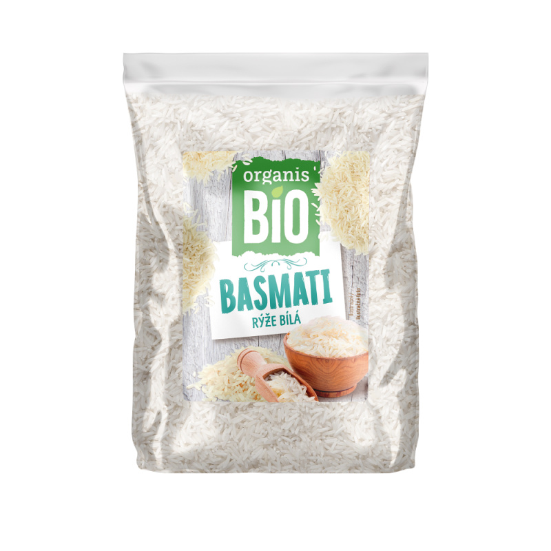 ORGANIS Basmati rýže bílá BIO 500 g