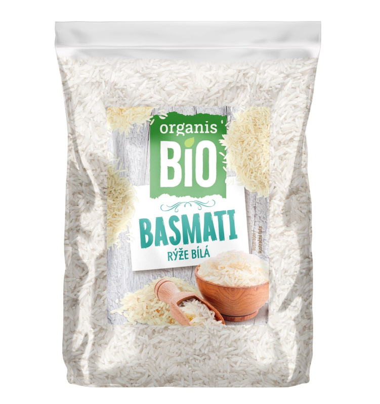 ORGANIS Basmati rýže bílá BIO 500 g