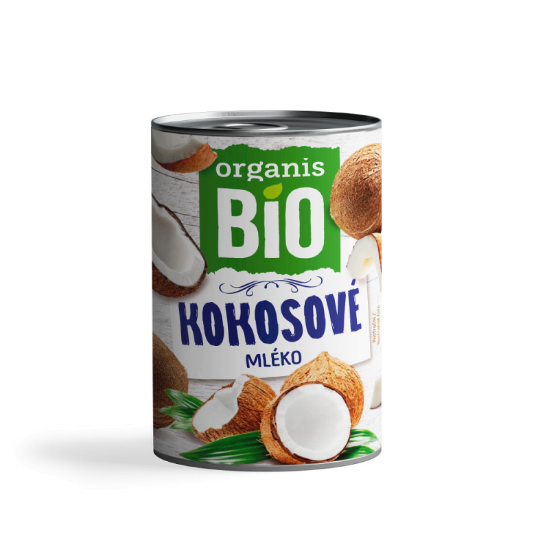 ORGANIS Kokosové mléko BIO 400 ml