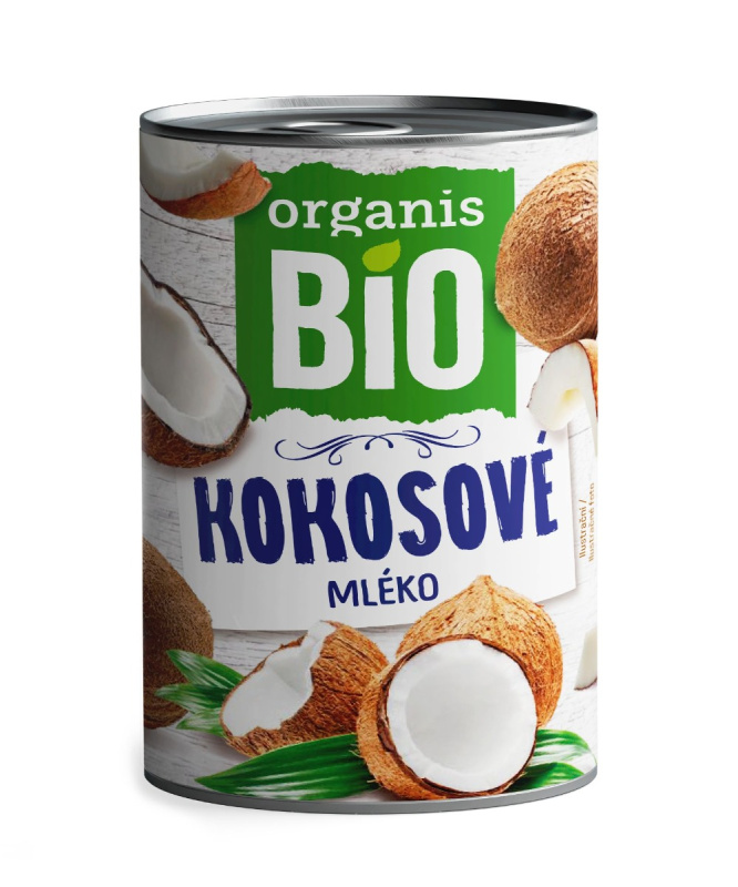 ORGANIS Kokosové mléko BIO 400 ml